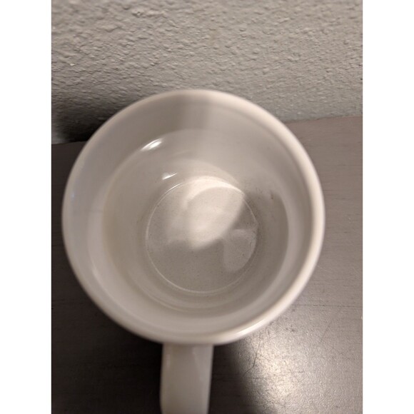 Norman Rockwell Designer Studio Christmas Mug Coffee Cup 1990s Window Scene - Picture 7 of 10